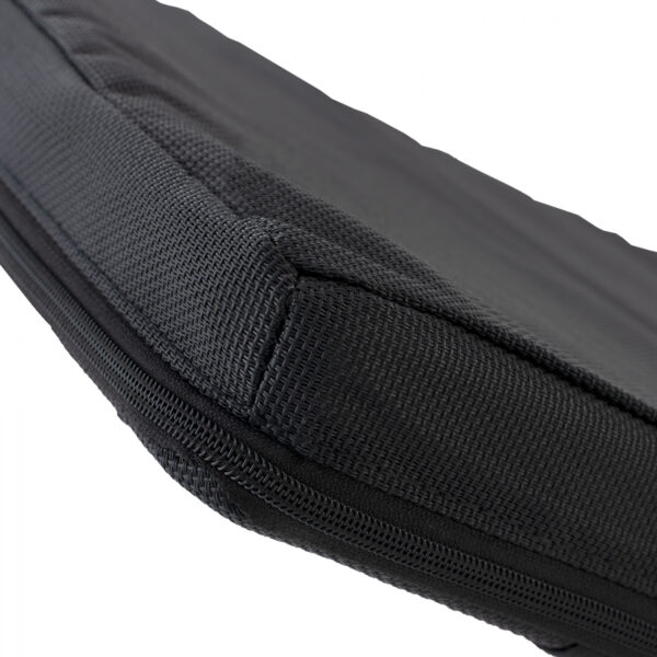 ΜΑΞΙΛΑΡΙ ΞΑΠΛΩΣΤΡΑΣ TEXTILENE 600gr/m2 2X1 SIFNOS ΜΑΥΡΟ HM11234.05T 196(117+1+78)x58x6εκ. - Image 5