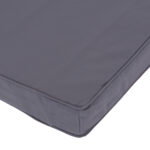 ΜΑΞΙΛΑΡΙ ΞΑΠΛΩΣΤΡΑΣ TEXTILENE 600gr/m2 SIFNOS ΓΚΡΙ HM11237.30T 194x70x11Yεκ. - Image 4