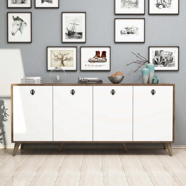 Μπουφές Elite 1612, Π180xΜ45xΥ80 εκ., All4home - Image 2