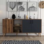 Μπουφές Exxen 1620, Π180xΜ45xΥ82 εκ., All4home