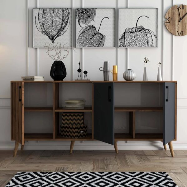 Μπουφές Exxen 1620, Π180xΜ45xΥ82 εκ., All4home - Image 2