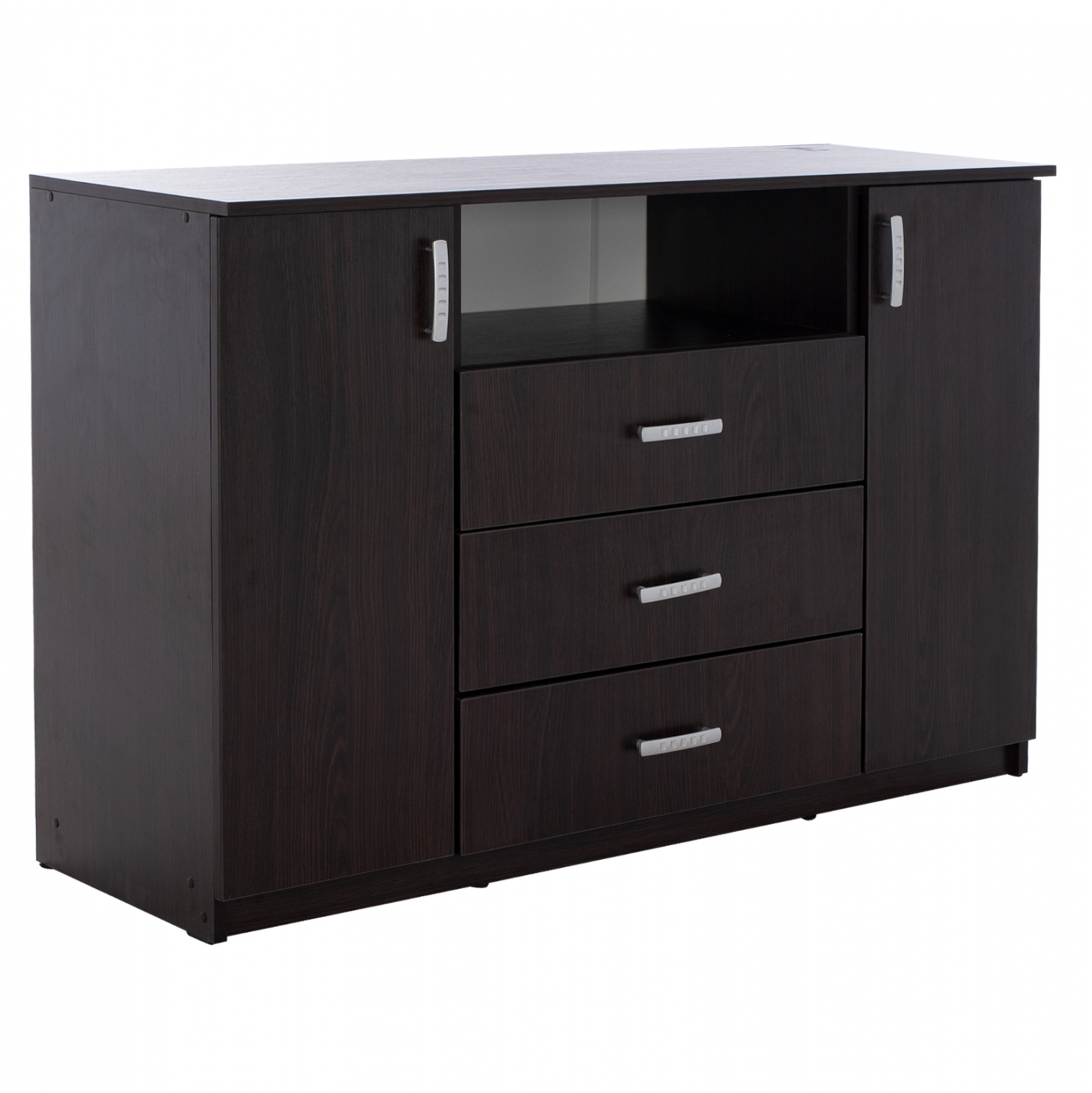 HM2430.02 ΜΠΟΥΦΕΣ ΜΕ 2 ΝΤΟΥΛΑΠΙΑ Κ 3 ΣΥΡΤΑΡΙΑ ADLER WENGE HM2430.02 120X45X85Y εκ. - Image 1