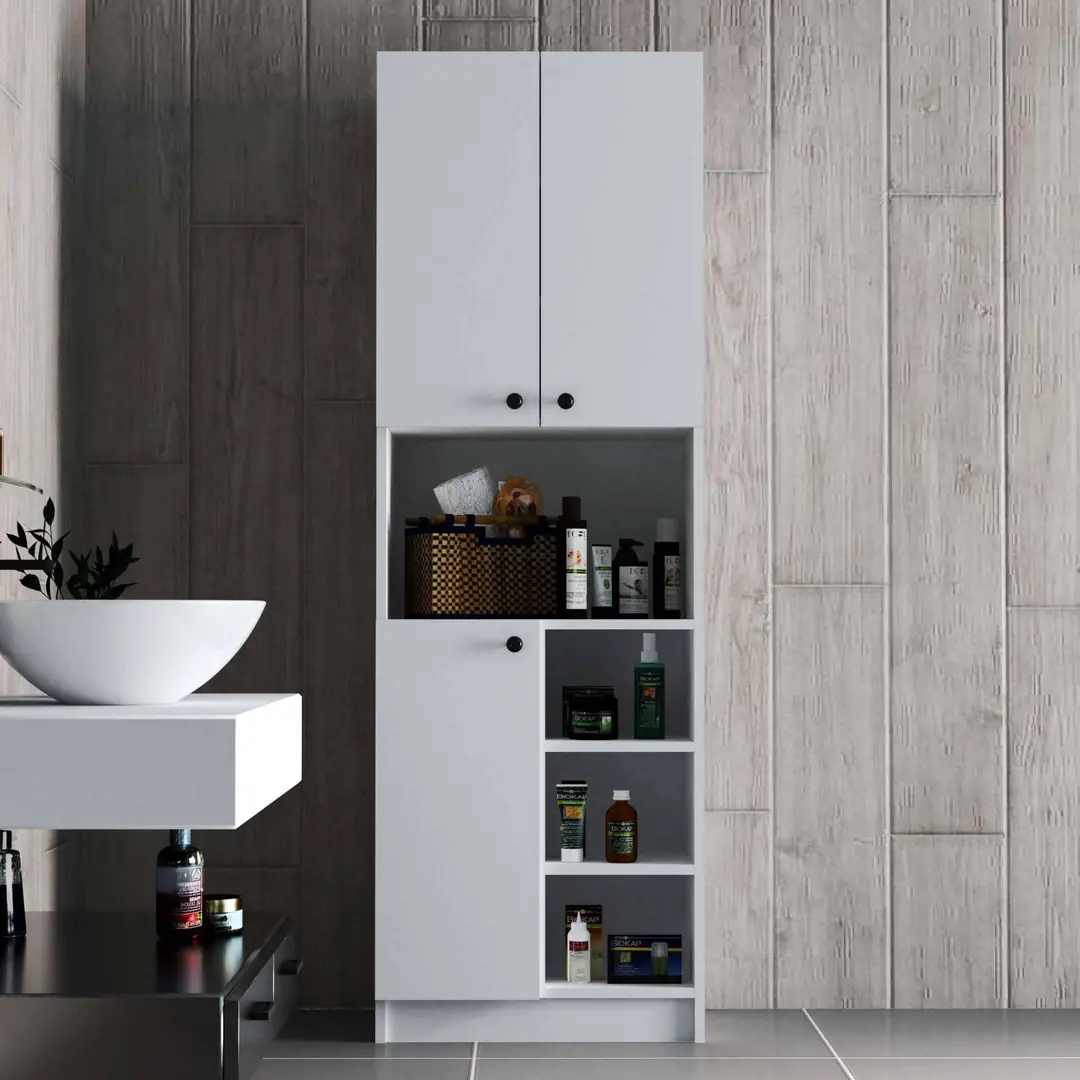 Ντουλάπα Ντουλάπα ,Order 3000,Λευκό, 59,6x35x180 εκ. ,All4home - Image 1
