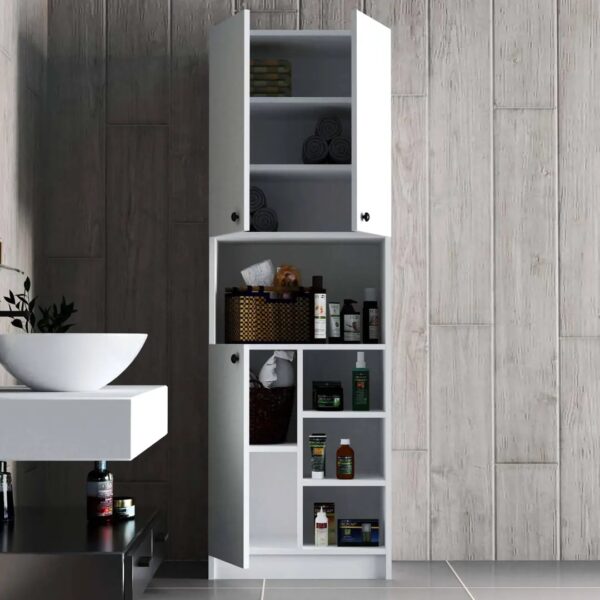 Ντουλάπα ,Order 3000,Λευκό, 59,6x35x180 εκ. ,All4home - Image 2