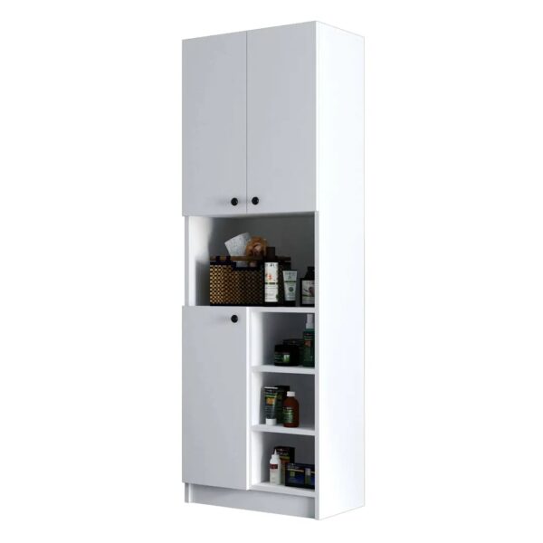Ντουλάπα ,Order 3000,Λευκό, 59,6x35x180 εκ. ,All4home - Image 3