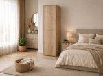 Ντουλάπα μονόφυλλη, 55x36x175.5, Modul 66, Genomax