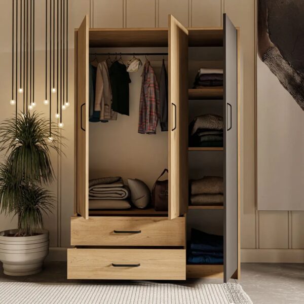 Ντουλάπα ,Grande 3508, 120x47,50x181,80 εκ. ,All4home - Image 3