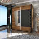Ντουλάπα Kafe, 200x60x210 εκ, Genomax