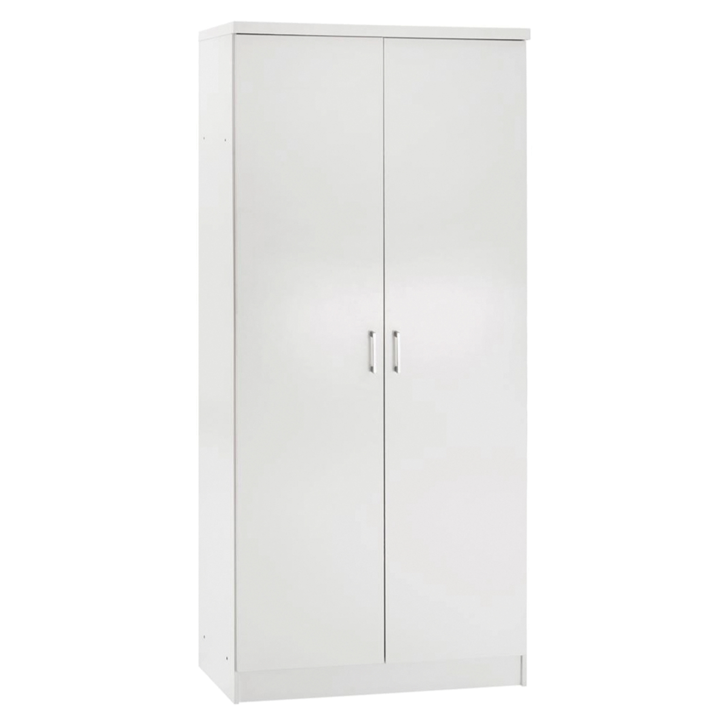 HM368.05 ΝΤΟΥΛΑΠΑ 2ΦΥΛΛΗ JENNA ΛΕΥΚΗ HM368.05 80x43x181 εκ. - Image 1
