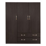 ΝΤΟΥΛΑΠΑ 3ΦΥΛΛΗ CARLY HM384.01 ΜΕ ΔΥΟ ΣΥΡΤΑΡΙΑ ZEBRANO 150X55Χ180Υεκ. - Image 3