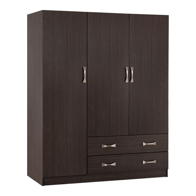 HM384.01 ΝΤΟΥΛΑΠΑ 3ΦΥΛΛΗ CARLY HM384.01 ΜΕ ΔΥΟ ΣΥΡΤΑΡΙΑ ZEBRANO 150X55Χ180Υεκ. - Image 1