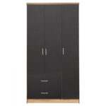 ΝΤΟΥΛΑΠΑ 3ΦΥΛΛΗ ME 2 ΣΥΡΤΑΡΙΑ CAESAR HM340.04 SONAMA ΜΕ ΓΚΡΙ 89x42,5Χ181εκ. - Image 4