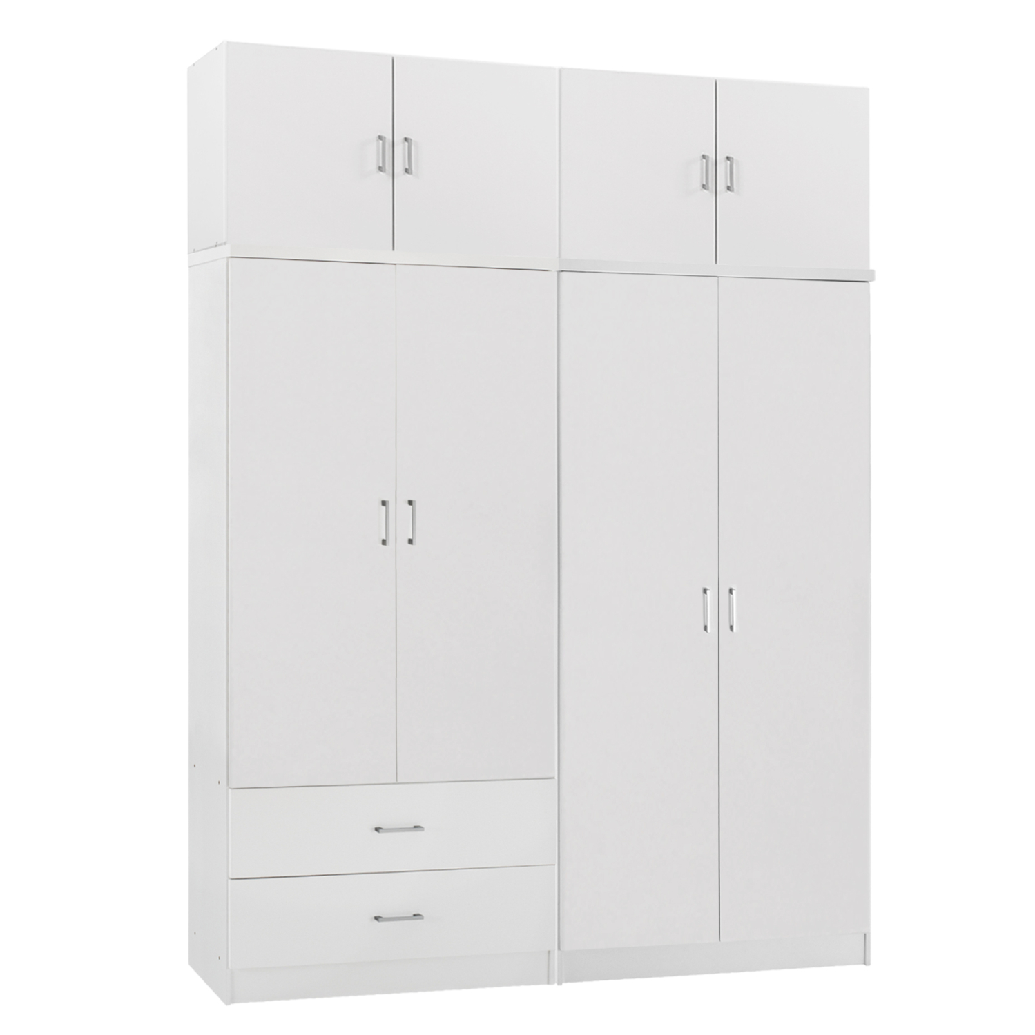 HM11355.05 ΝΤΟΥΛΑΠΑ 4-ΦΥΛΛΗ ΜΕ ΠΑΤΑΡΙ & ΣΥΡΤΑΡΙΑ JENNA HM11355.05 ΜΕΛΑΜΙΝΗ ΣΕ ΛΕΥΚΟ 160x43x240Υεκ - Image 1