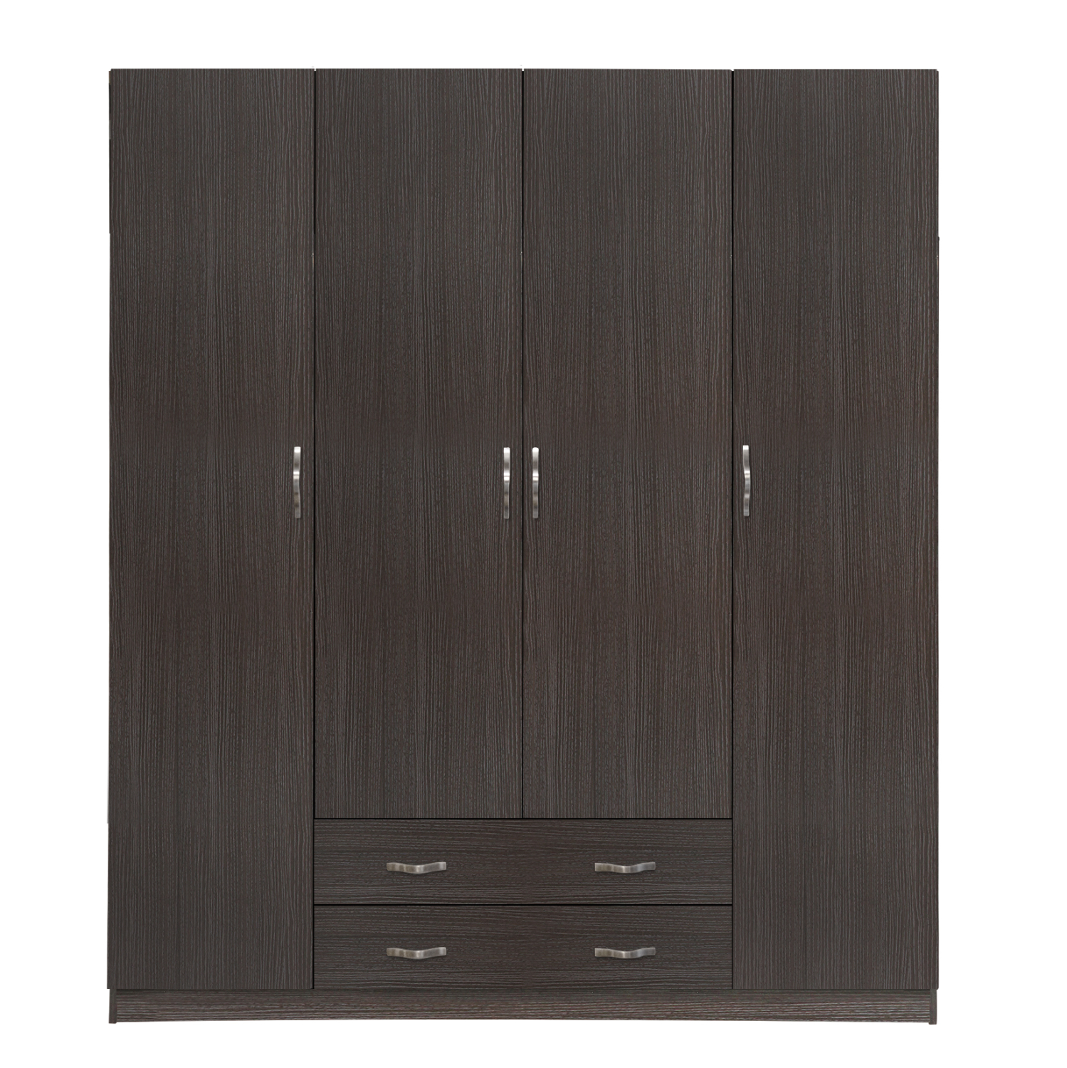 HM353.01 ΝΤΟΥΛΑΠΑ 4ΦΥΛΛΗ ΜΕ 2 ΣΥΡΤΑΡΙΑ AZALEA 200x55.5x180Υ εκ. HM353.01 ZEBRANO - Image 1
