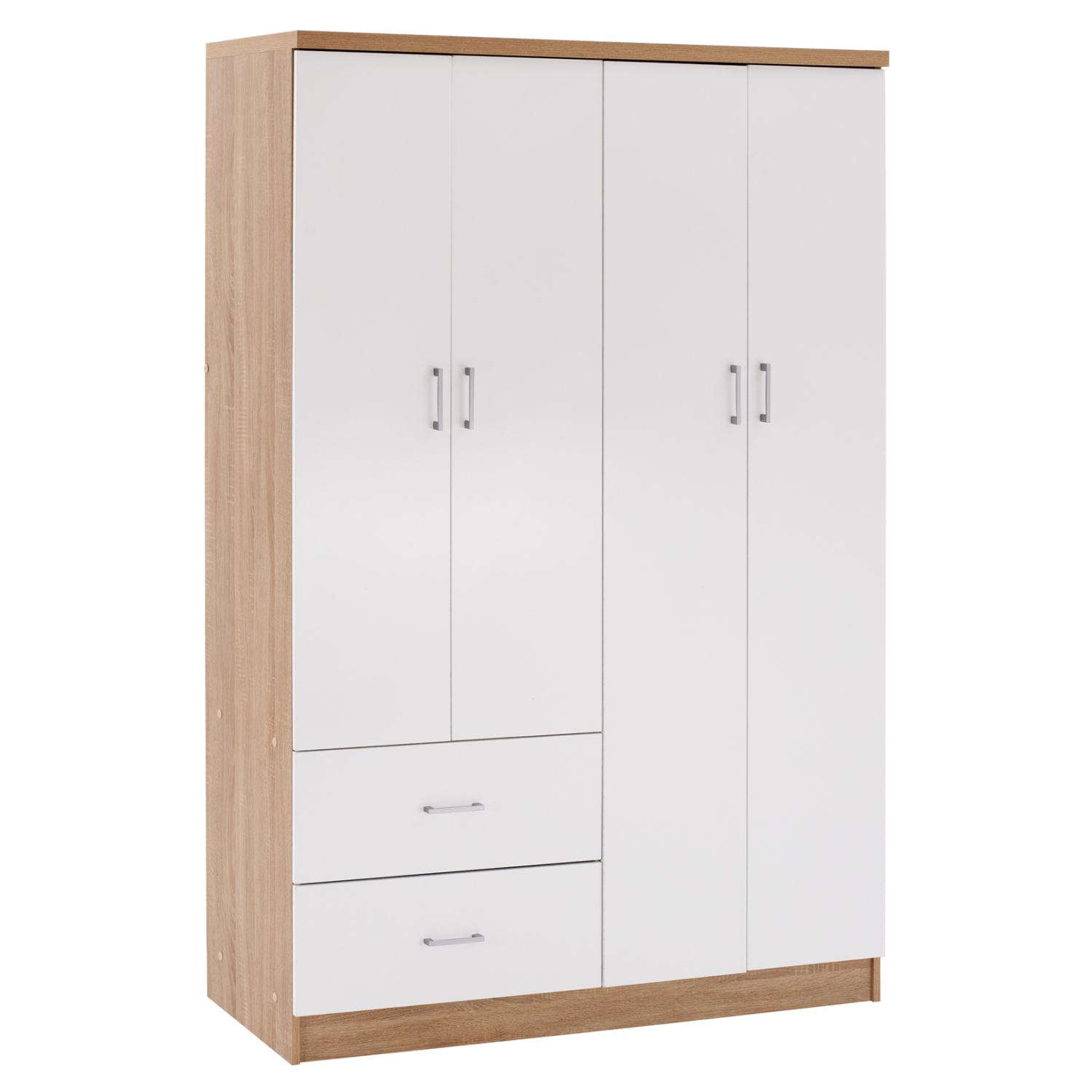 HM339.06 ΝΤΟΥΛΑΠΑ 4ΦΥΛΛΗ ME 2 ΣΥΡΤΑΡΙΑ BLAKELY HM339.06 SONAMA ΛΕΥΚΗ 120Χ42,5Χ180,5 εκ. - Image 1