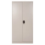 ΝΤΟΥΛΑΠΑ ΜΕΤΑΛΛΙΚΗ CLOD HM5961.11 2ΦΥΛΛΗ ΜΕ ΧΩΡΙΣΜΑ ΑΝΟΙΧΤΟ ΓΚΡΙ 90Χ40Χ180Yεκ. - Image 4