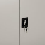 ΝΤΟΥΛΑΠΑ ΜΕΤΑΛΛΙΚΗ ΜΕ ΠΟΔΙΑ CLOD HM11981 2ΦΥΛΛΗ ΜΕ ΧΩΡΙΣΜΑ-ΑΝΟΙΧΤΟ ΓΚΡΙ 90Χ40Χ190Yεκ - Image 4