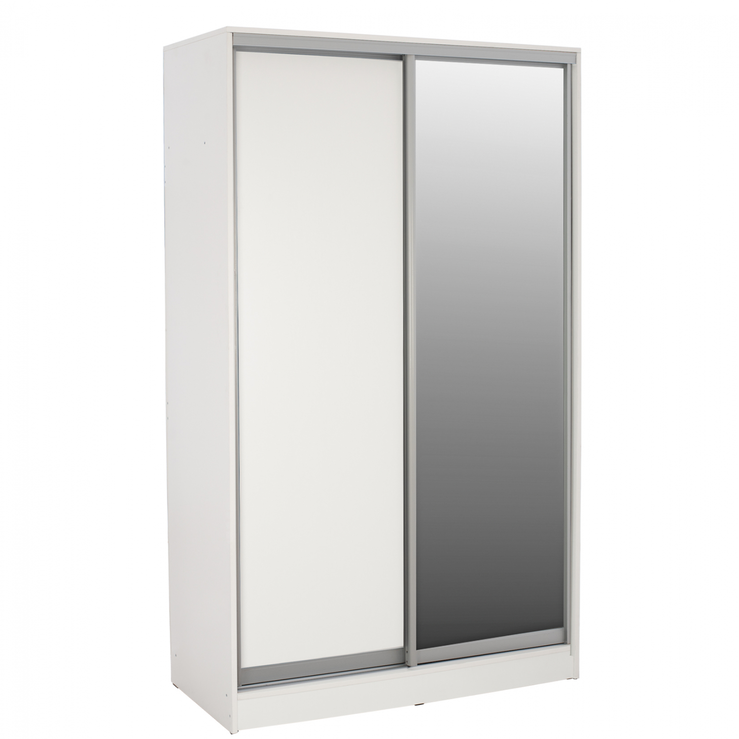 HM2460.03 ΝΤΟΥΛΑΠΑ ΣΥΡΟΜΕΝΗ ADLER ΜΕΛΑΜΙΝΗΣ 120x60x220Yεκ. ΔΙΦΥΛΛΗ ΛΕΥΚΗ ΜΕ ΚΑΘΡΕΠΤΗ HM2460.03 - Image 1