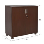 ΝΤΟΥΛΑΠΙ ΓΡΑΦΕΙΟΥ VANCE ΕΠΑΓΓΕΛΜΑΤΙΚΟ WENGE HM2053.12 80X40X82Υ εκ. - Image 2