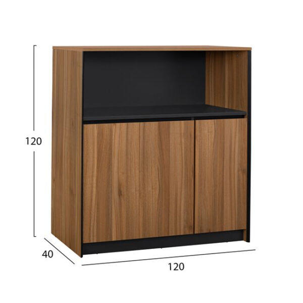 ΝΤΟΥΛΑΠΙ ΓΡΑΦΕΙΟΥ SUPREME 120Χ40Χ120 HM2358 - Image 2