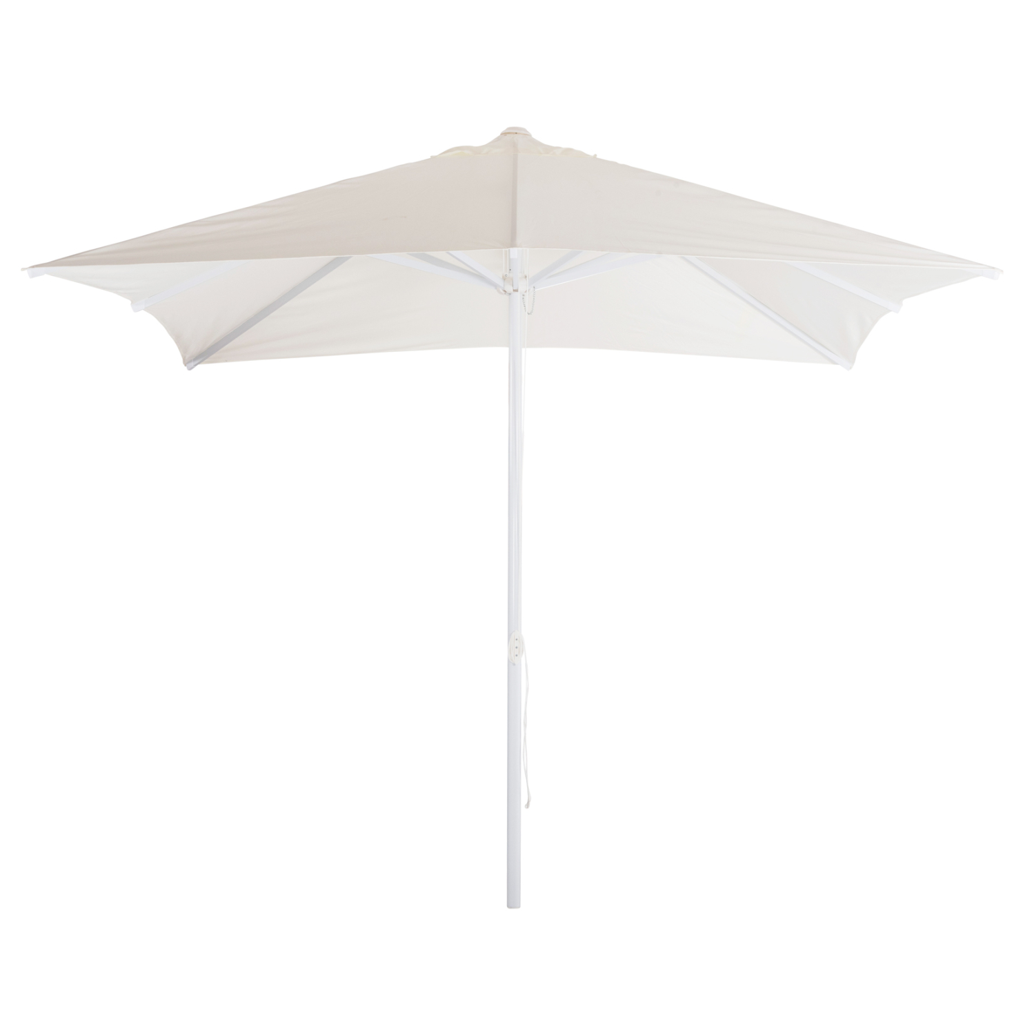 HM6026.01 ΟΜΠΡΕΛΑ ELEAZAR 3x3x2,83M ΑΛΟΥΜΙΝΙΟΥ ΜΕ ΠΑΝΙ ΣΕ ΕΚΡΟΥ ΑΠΟΧΡΩΣΗ HM6026.01 - Image 1