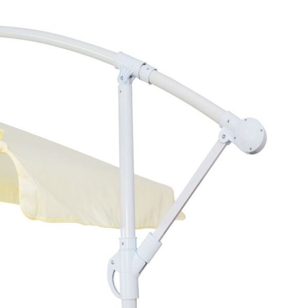 ΟΜΠΡΕΛΑ ΚΡΕΜΑΣΤΗ NOBLE Φ300x237cm. ΣΤΡΟΓΓΥΛΗ ΣΕ ΒΑΣΗ ΜΕ 4 ΠΟΔΙΑ HM6008 - Image 6