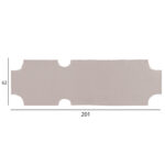 ΠΑΝΙ TEXTILENE 600gr/m2 2X1 ΑΝΤΑΛΛΑΚΤΙΚΟ ΞΑΠΛΩΣΤΡΑΣ HM5072.60 ΕΚΡΟΥ - Image 2