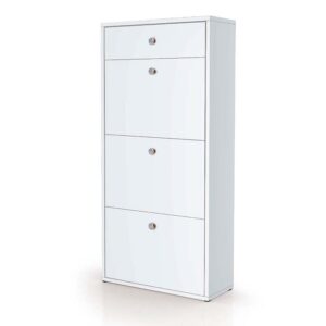 Παπουτσοθήκη 321 Λευκή, 28x67x139, Genomax