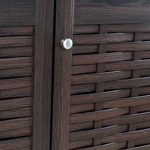 ΠΑΠΟΥΤΣΟΘΗΚΗ-ΝΤΟΥΛΑΠΙ 3 ΠΟΡΤΕΣ IGGY HM2211.01 WENGE 114Χ34Χ68εκ. - Image 5