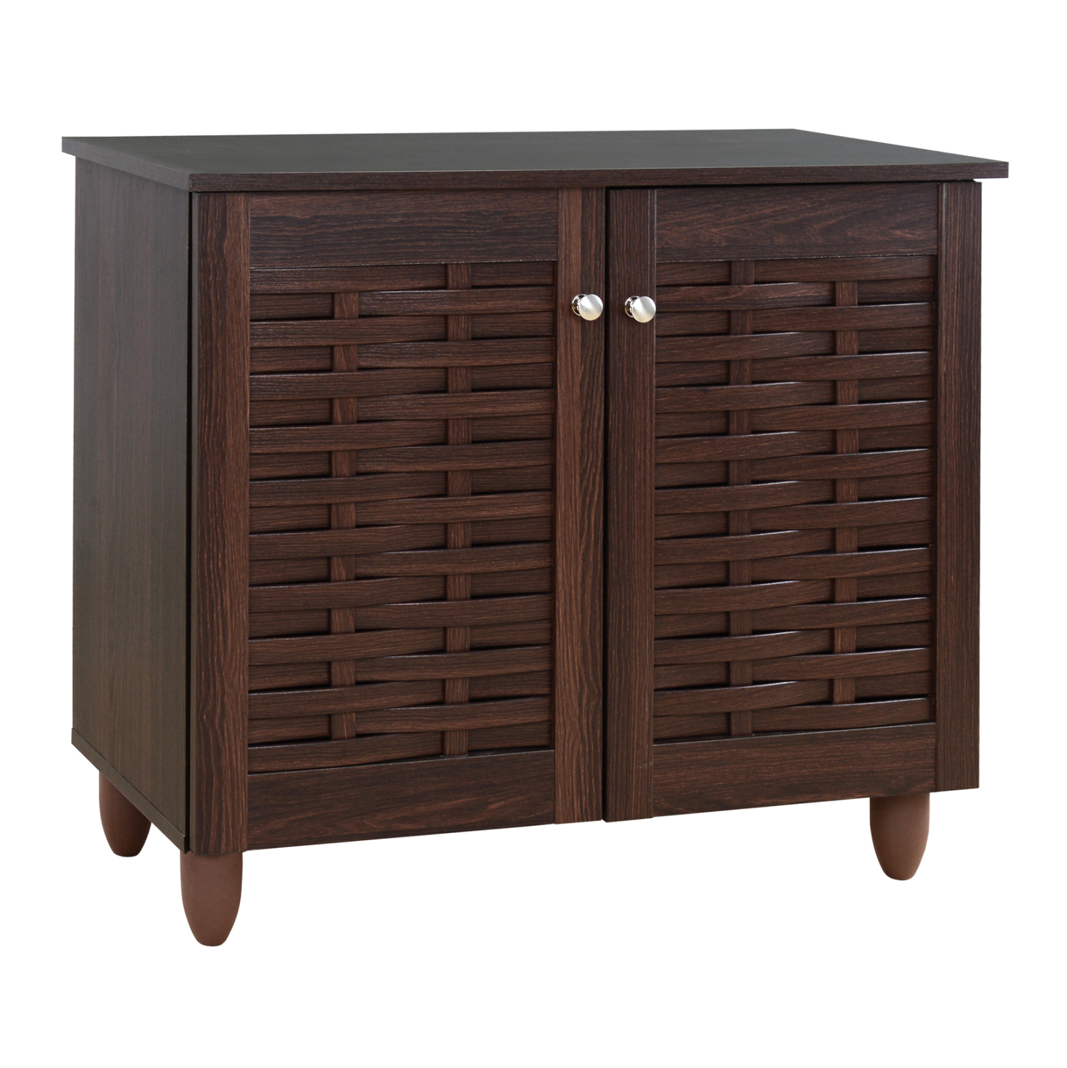 HM2208.01 ΠΑΠΟΥΤΣΟΘΗΚΗ-ΝΤΟΥΛΑΠΙ ΞΥΛΙΝΗ CASSIOPE HM2208.01 WENGE 77Χ34Χ67.5Υεκ. - Image 1