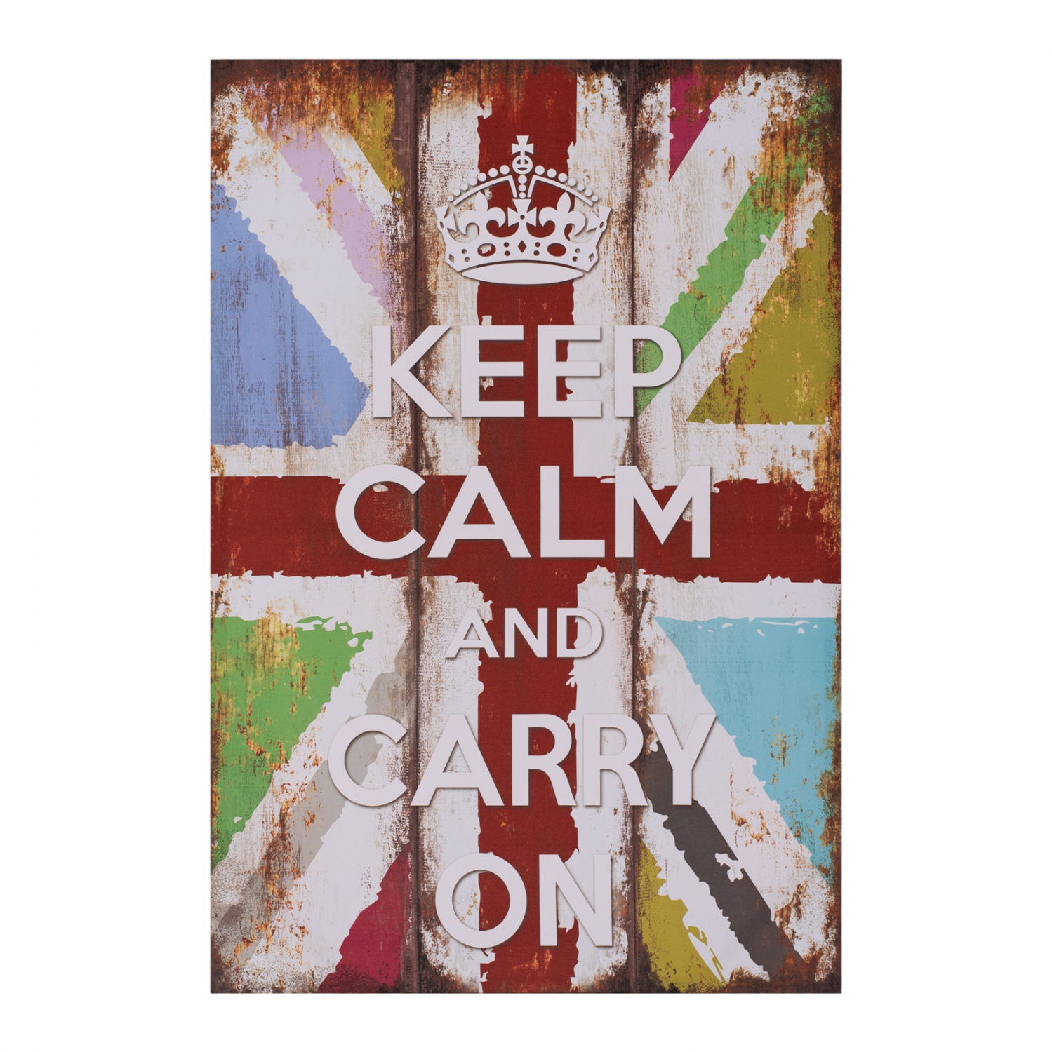HM7154.03 ΠΙΝΑΚΑΣ ΚΑΜΒΑΣ KEEP CALM HM7154.03 60X90X2.5 εκ. - Image 1
