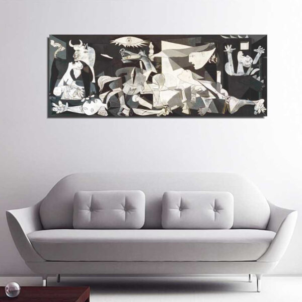 ΠΙΝΑΚΑΣ ΚΑΜΒΑΣ ΤΥΠΟΥ PICASSO GUERNICA HM7198.03 80x3x30 εκ. - Image 2
