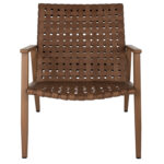 ΠΟΛΥΘΡΟΝΑ FELIPE HM5868.01 ΜΕΤΑΛΛΟ ΟΨΗ ΞΥΛΟΥ & RATTAN ΔΕΡΜΑ-LOOK 63,5x75,5x77εκ. - Image 3