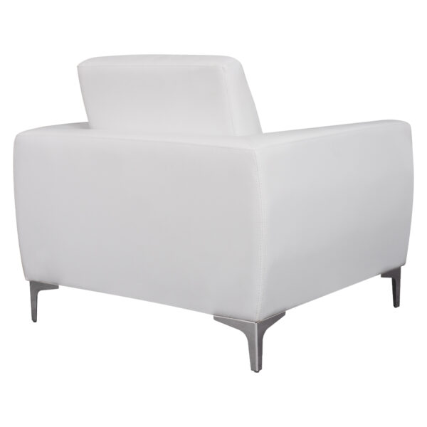 ΠΟΛΥΘΡΟΝΑ KENZIE HM3121.12 ΜΕ ΛΕΥΚΟ PU 89x81x81 εκ. - Image 5