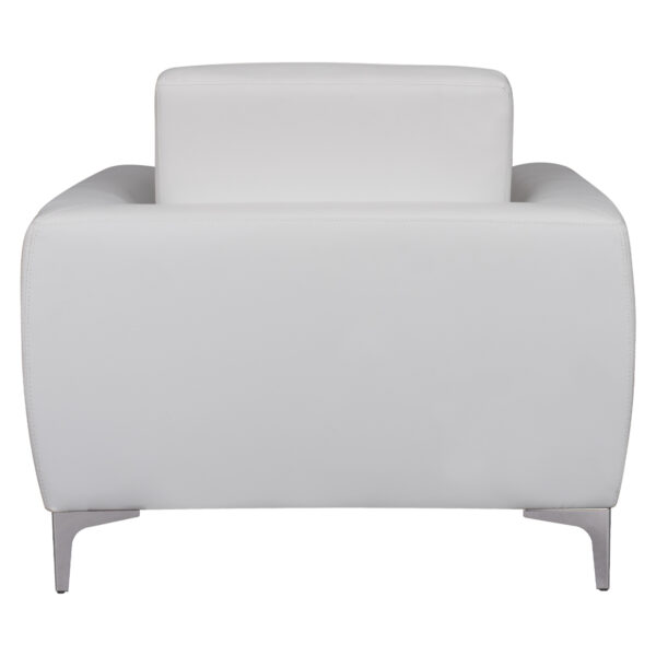 ΠΟΛΥΘΡΟΝΑ KENZIE HM3121.12 ΜΕ ΛΕΥΚΟ PU 89x81x81 εκ. - Image 6