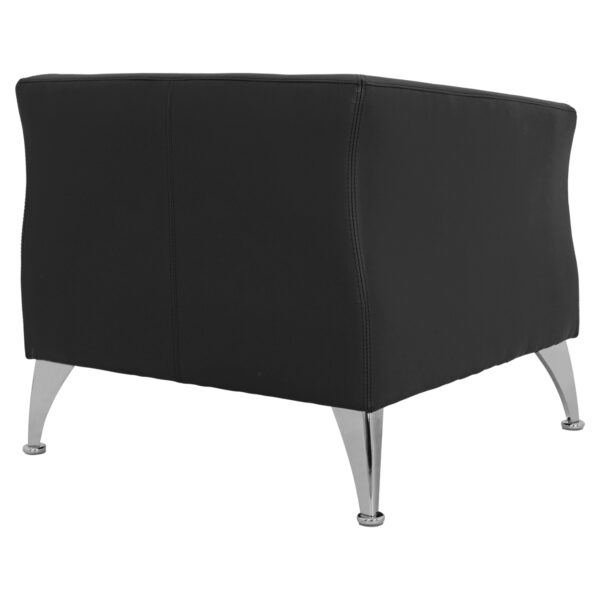 ΠΟΛΥΘΡΟΝΑ KIANA HM3122.11 ΜΕ ΜΑΥΡΟ PU 80x75x71 εκ. - Image 4