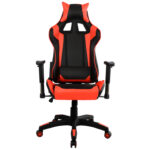 ΠΟΛΥΘΡΟΝΑ GAMING ZAYN HM1056.01 ΜΑΥΡΟ-ΚΟΚΚΙΝΟ PU 67x70x134 εκ. - Image 2
