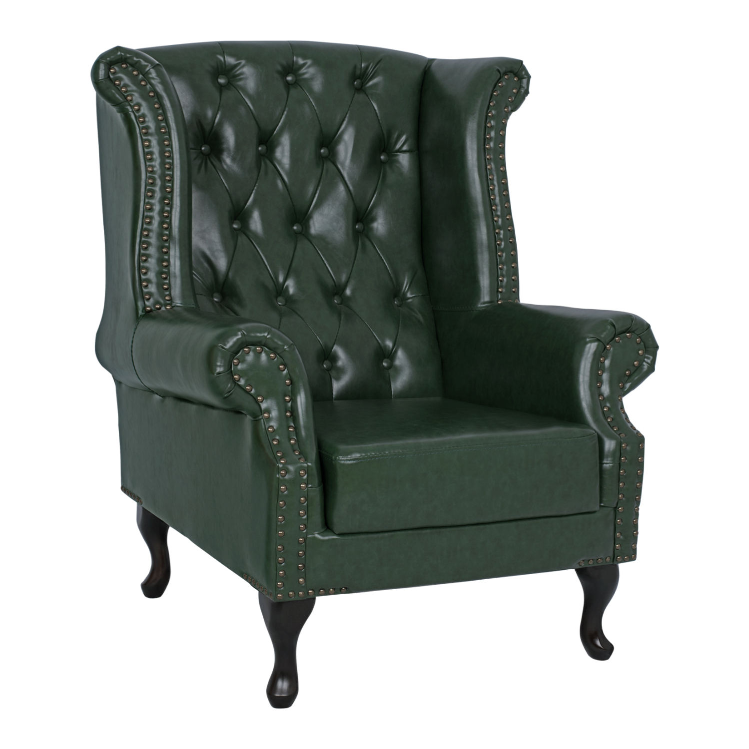 HM0053.08 ΠΟΛΥΘΡΟΝΑ-ΜΠΕΡΖΕΡΑ T.CHESTERFIELD POLINA HM0053.08 PU ΚΥΠΑΡΙΣΣΙ 83x79x104 εκ - Image 1