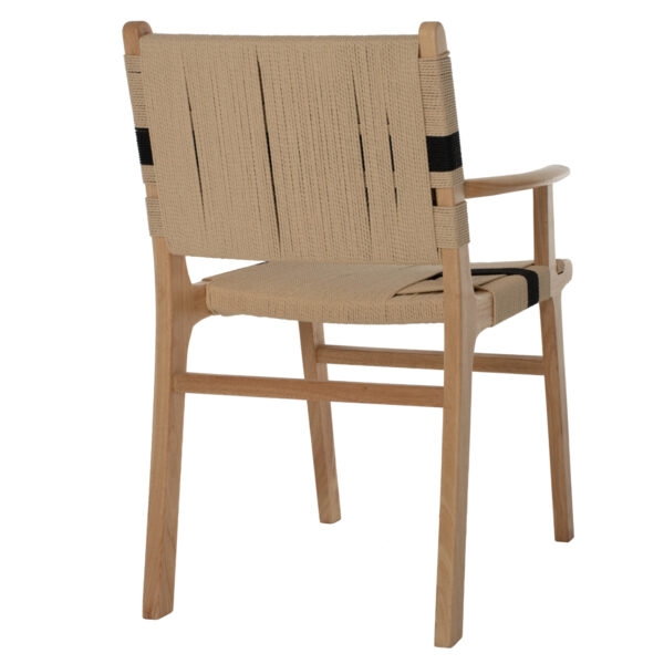 ΠΟΛΥΘΡΟΝΑ BAND RUBBERWOOD ΚΑΙ ΣΧΟΙΝΙ 62,5x60x88Yεκ.HM9324.01 - Image 5