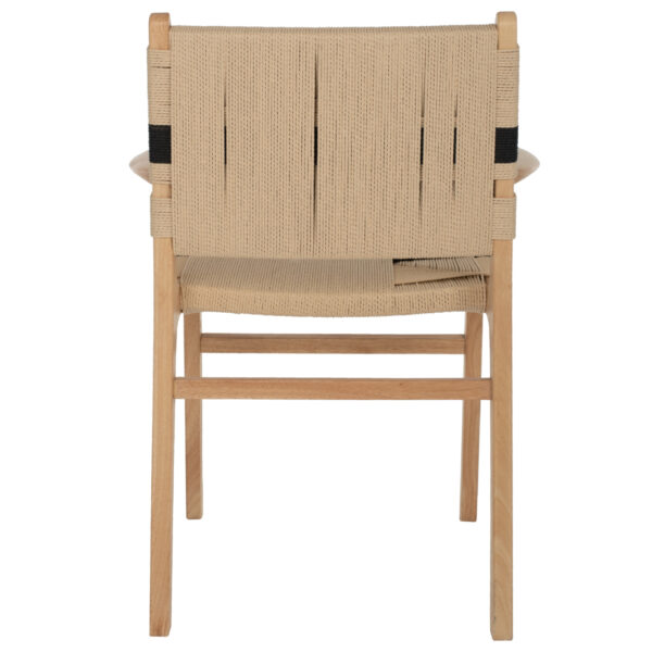 ΠΟΛΥΘΡΟΝΑ BAND RUBBERWOOD ΚΑΙ ΣΧΟΙΝΙ 62,5x60x88Yεκ.HM9324.01 - Image 6