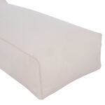 ΠΟΥΦ ΞΑΠΛΩΣΤΡΑ WADELIN HM5774.11 ΜΕ TEXTILINE ΛΕΥΚΟ 190x80x40-60Υ εκ. - Image 6