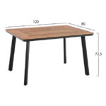 ΣΕΤ 5 ΤΜΧ ΜΕ ΤΡΑΠΕΖΙ POLYWOOD& ΠΟΛΥΘΡΟΝΕΣ MILLER ΓΚΡΙ HM10503.10 - Image 2