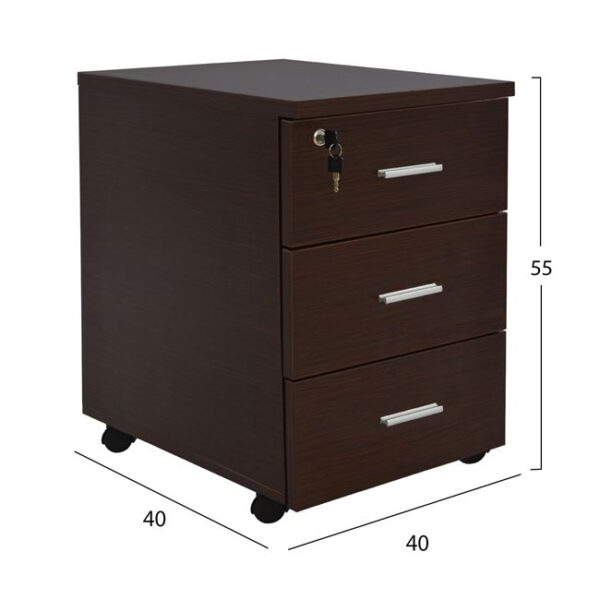 ΣΕΤ ΓΡΑΦΕΙΟΥ 2ΤΜΧ ΣΕ ΧΡΩΜΑ WENGE HM10215.12 - Image 3