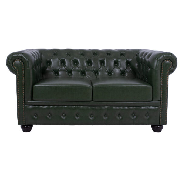 ΣΕΤ ΚΑΝΑΠΕΣ 2ΘΕΣΙΟΣ & 3ΘΕΣΙΟΣ HM10911.08 PU ΔΕΡΜΑ Τ.CHESTERFIELD ΚΥΠΑΡΙΣΣΙ - Image 4