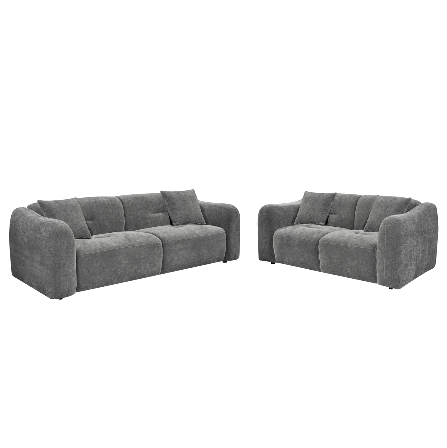 HM10819.01 ΣΕΤ ΣΑΛΟΝΙ 2ΤΜΧ 3Θ+2Θ JUNOA HM10819.01 ΓΚΡΙ ΥΦΑΣΜΑ - Image 1