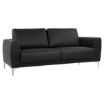 ΣΕΤ ΣΑΛΟΝΙΟΥ 2ΤΜΧ KENZIE ΜΕ ΜΑΥΡΟ PU HM11284.01 - Image 3