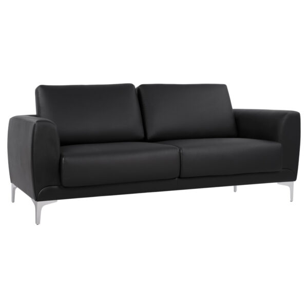 ΣΕΤ ΣΑΛΟΝΙΟΥ 2ΤΜΧ KENZIE ΜΕ ΜΑΥΡΟ PU HM11284.01 - Image 3