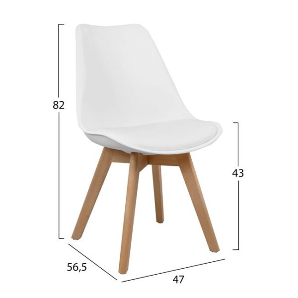 ΣΕΤ ΤΡΑΠΕΖΑΡΙΑΣ 5ΤΜΧ HM10350.02 ΤΡΑΠΕΖΙ 120x70x76,5 cm & ΚΑΡΕΚΛΕΣ VEGAS - Image 3