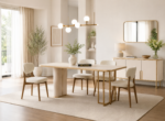 Σετ Τραπεζαρίας με 4 καρέκλες, Natali ,180x90x75 εκ. All4home