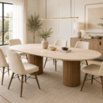Σετ Τραπεζαρίας με 6 καρέκλες, Aurea ,180x90x75 εκ. All4home